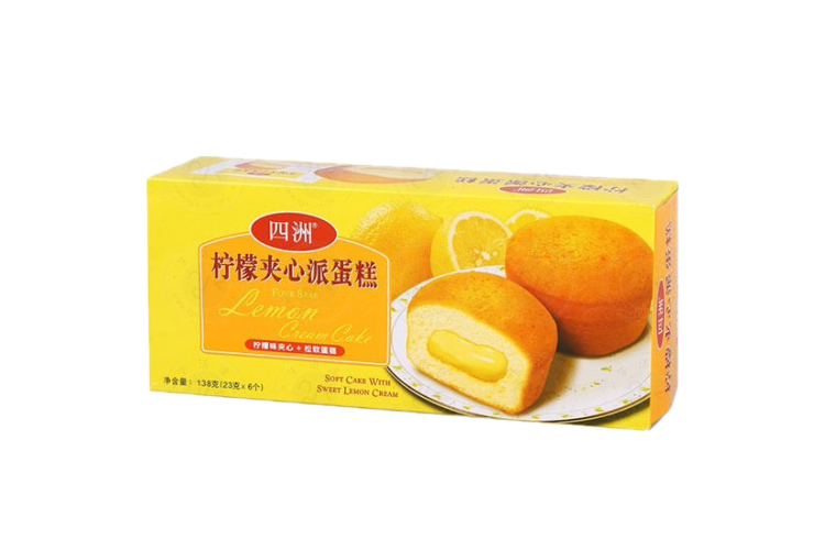 FOUR SEAS LEMON CREAM CAKE 138G